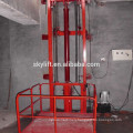 Electric hydraulic guide rail used the goods lift elevator